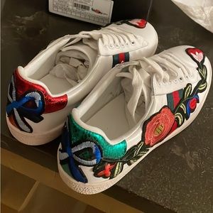 2016 Gucci Floral Sneakers